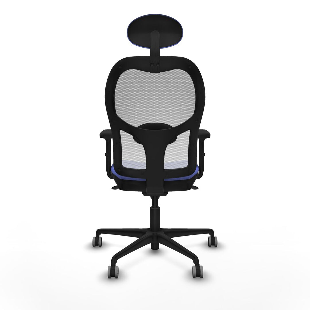 Office Chair with Headrest Piqueras y Crespo 2D036G1 Light Blue