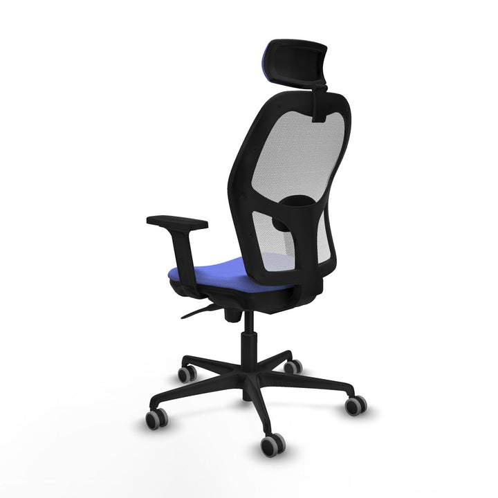 Office Chair with Headrest Piqueras y Crespo 2D036G2 Light Blue