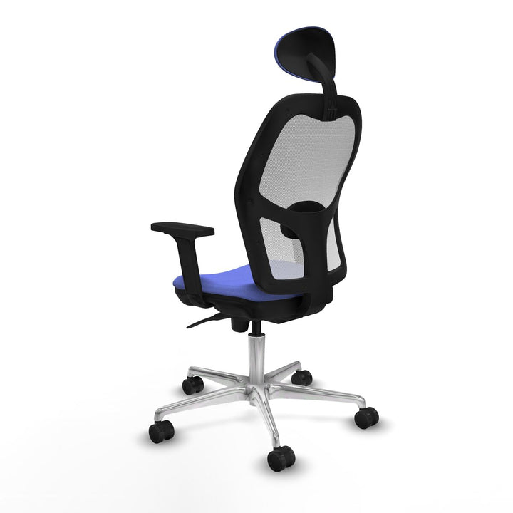 Office Chair with Headrest Piqueras y Crespo 2D086N1 Light Blue