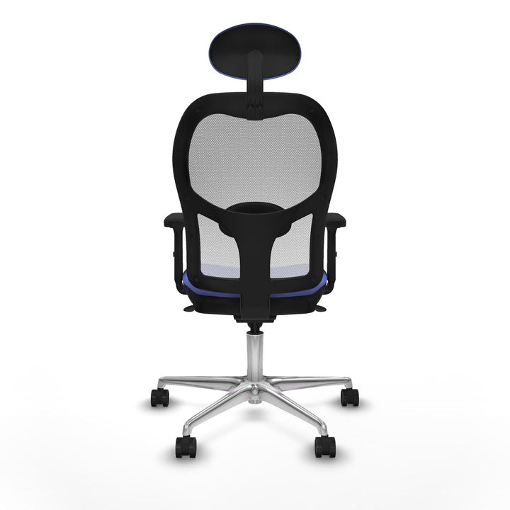 Office Chair with Headrest Piqueras y Crespo 2D086N1 Light Blue