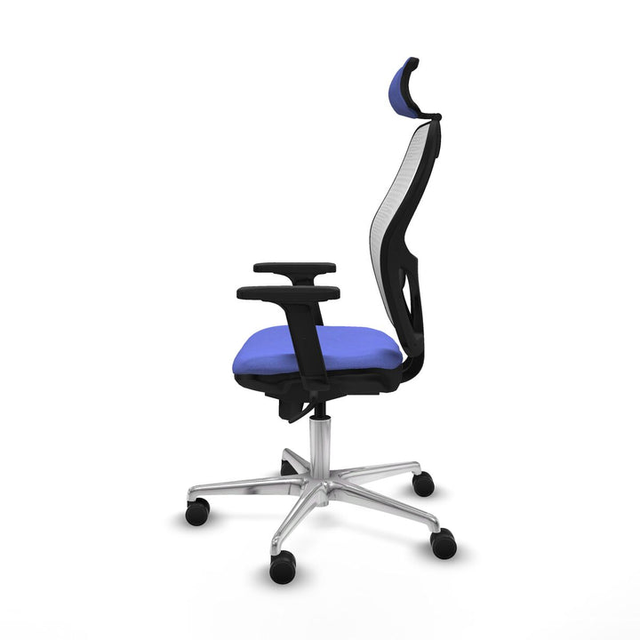 Office Chair with Headrest Piqueras y Crespo 2D086N2 Light Blue