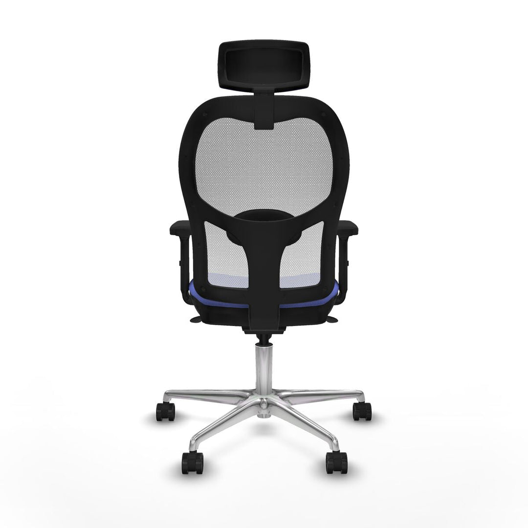 Office Chair with Headrest Piqueras y Crespo 2D086N2 Light Blue