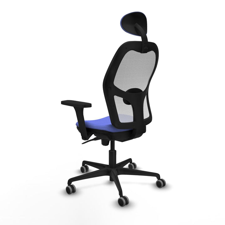 Office Chair with Headrest Piqueras y Crespo 3D036G1 Light Blue