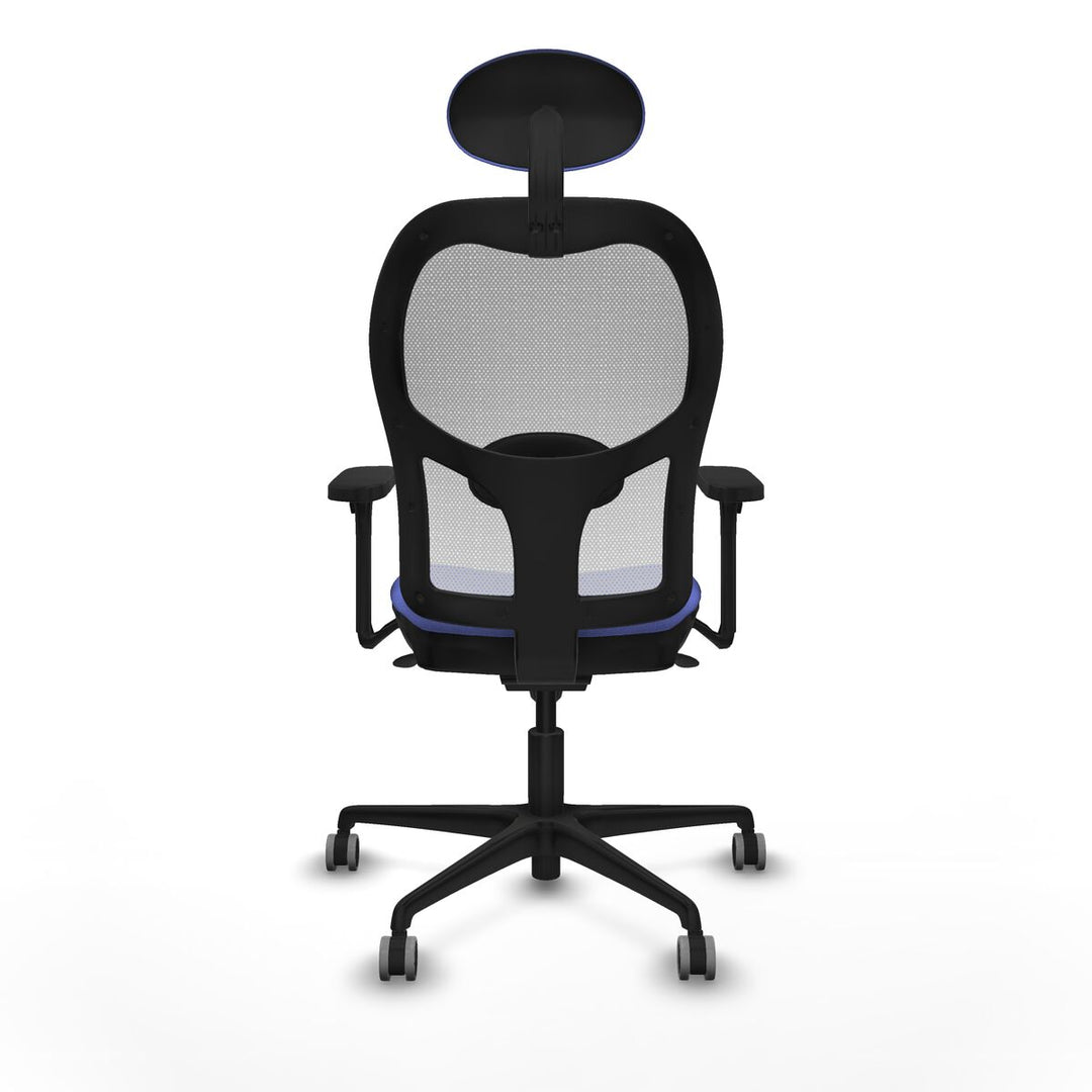Office Chair with Headrest Piqueras y Crespo 3D036G1 Light Blue