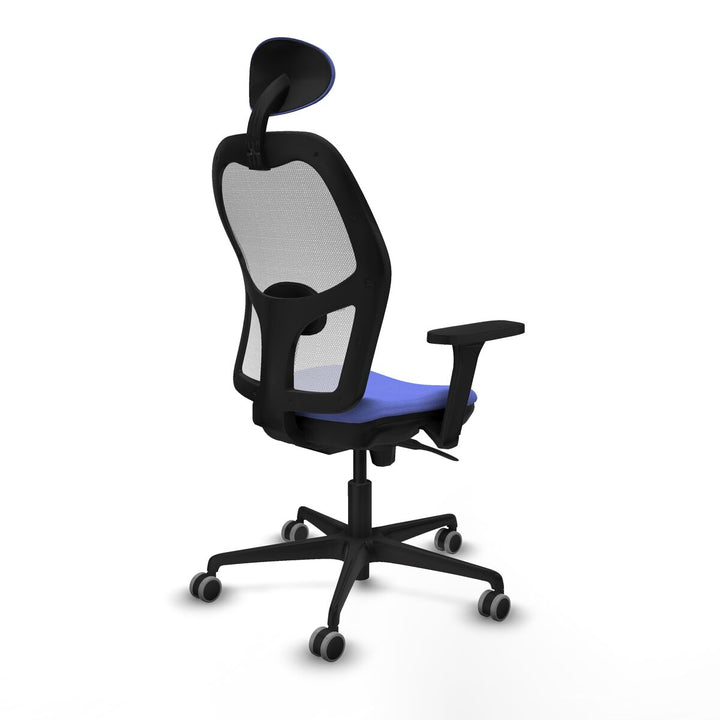 Office Chair with Headrest Piqueras y Crespo 3D036G1 Light Blue