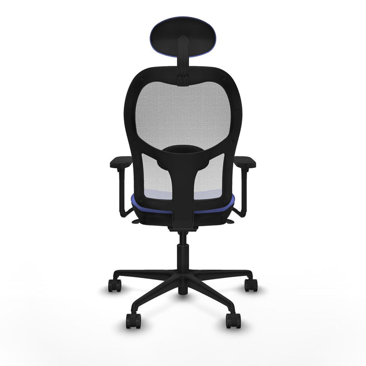 Office Chair with Headrest Piqueras y Crespo 3D036N1 Light Blue