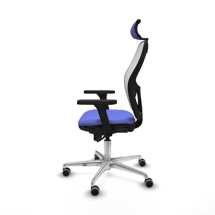 Office Chair with Headrest Piqueras y Crespo 3D086G2 Light Blue