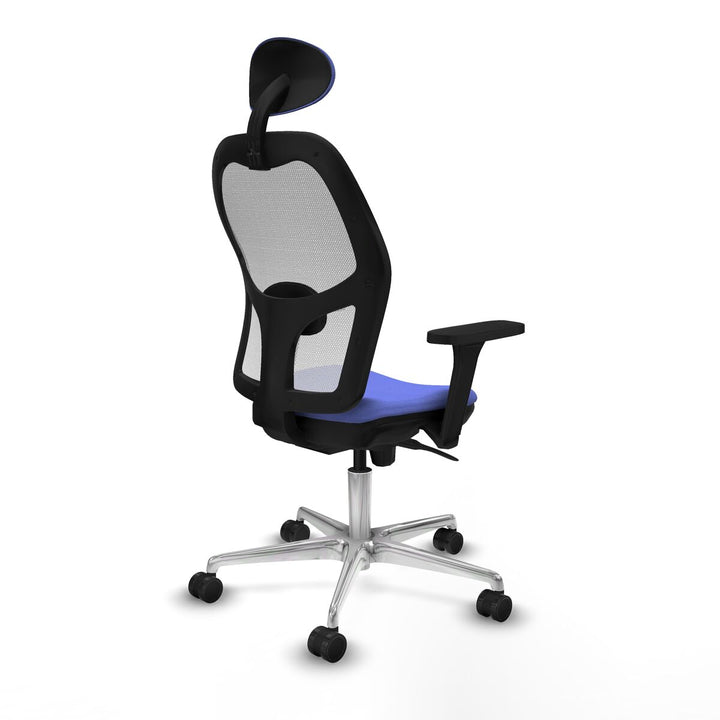Office Chair with Headrest Piqueras y Crespo 3D086N1 Light Blue