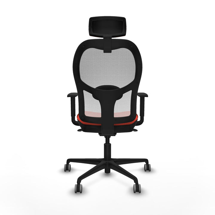 Office Chair with Headrest Piqueras y Crespo 1D036G2 Dark Orange