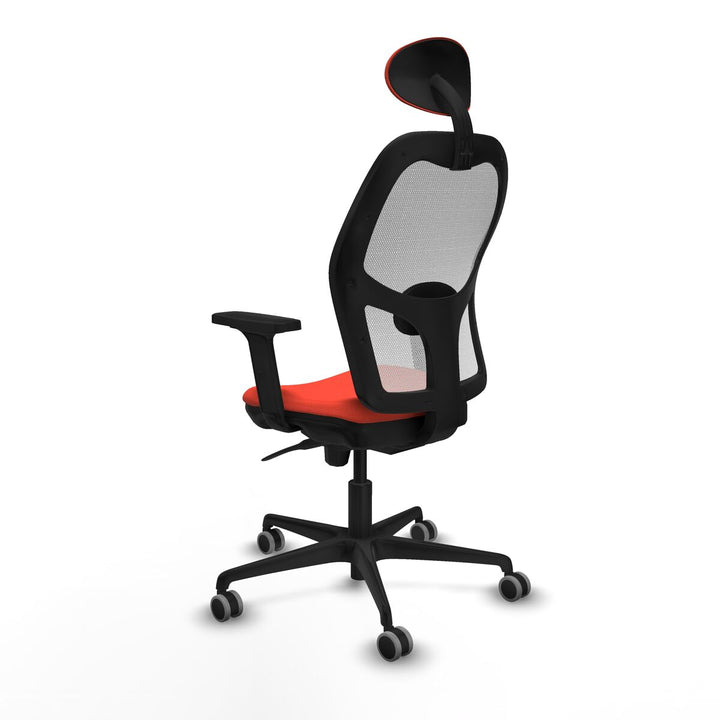 Office Chair with Headrest Piqueras y Crespo 2D036G1 Dark Orange