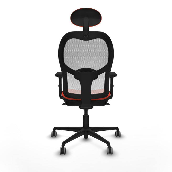 Office Chair with Headrest Piqueras y Crespo 2D036G1 Dark Orange