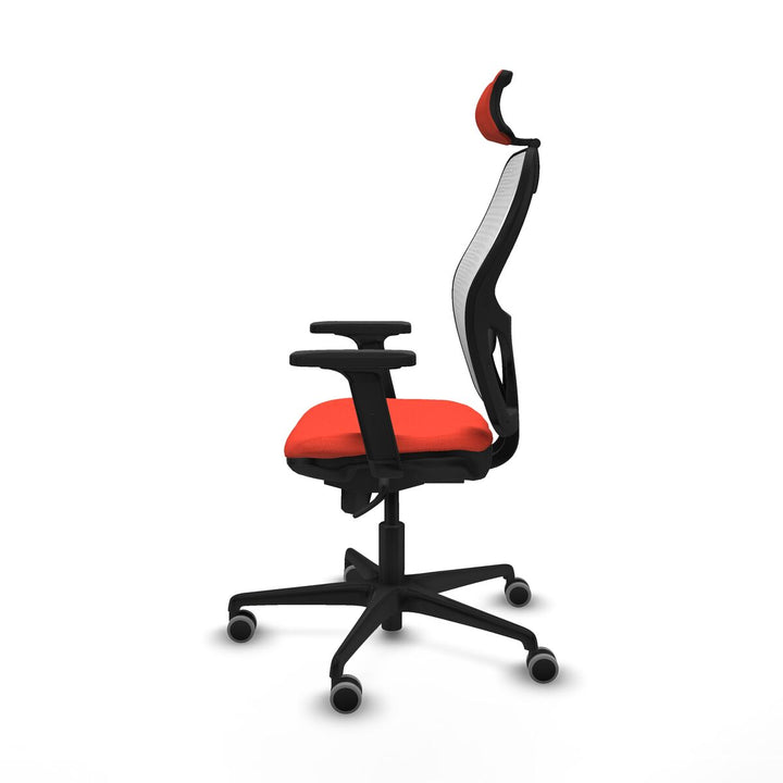 Office Chair with Headrest Piqueras y Crespo 2D036G2 Dark Orange