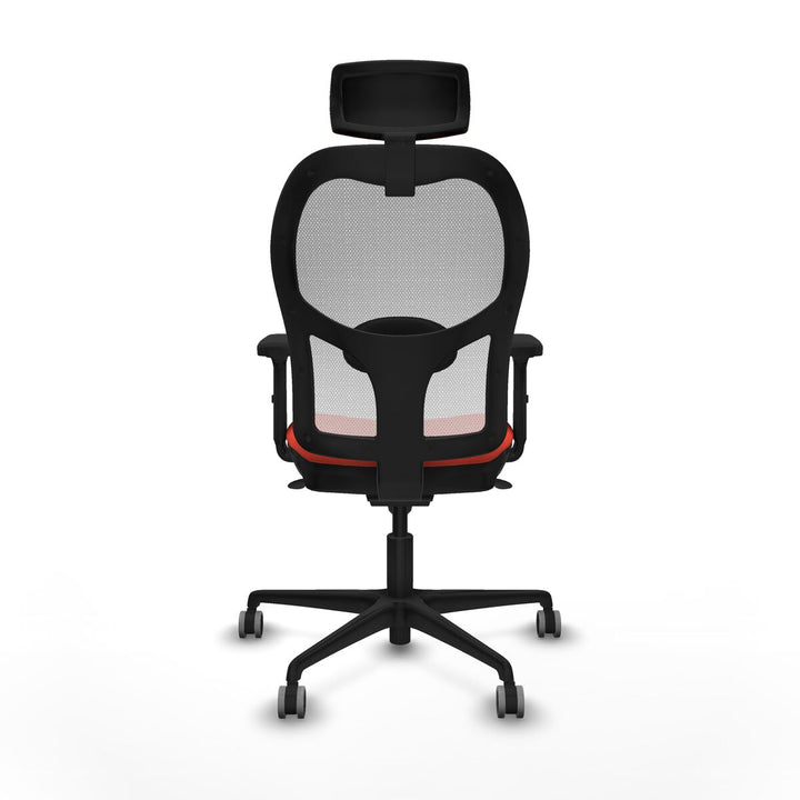 Office Chair with Headrest Piqueras y Crespo 2D036G2 Dark Orange