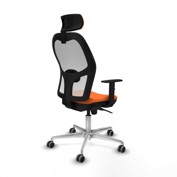 Office Chair with Headrest Piqueras y Crespo 1D086G2 Orange