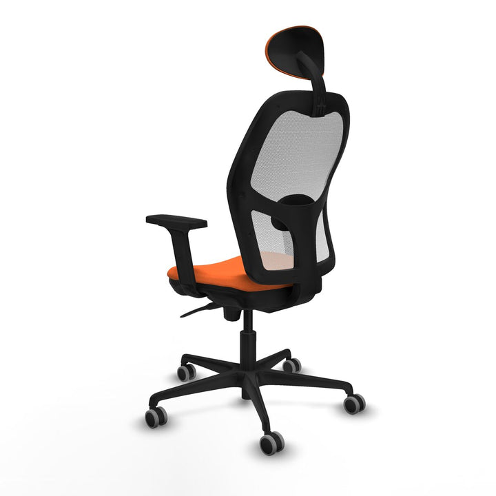 Office Chair with Headrest Piqueras y Crespo 2D036G1 Orange