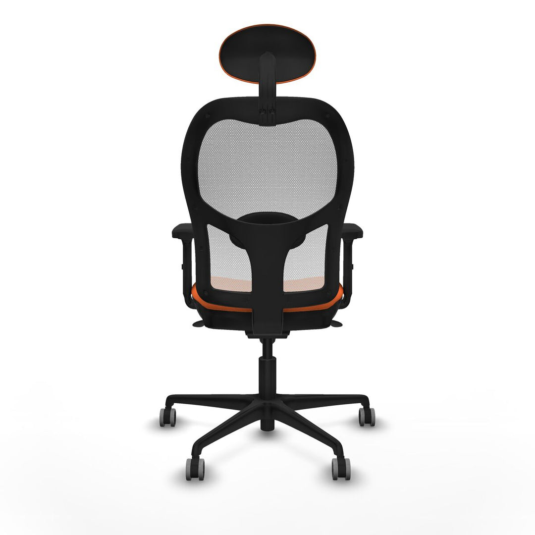Office Chair with Headrest Piqueras y Crespo 2D036G1 Orange