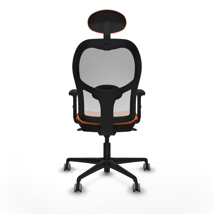 Office Chair with Headrest Piqueras y Crespo 2D036G1 Orange