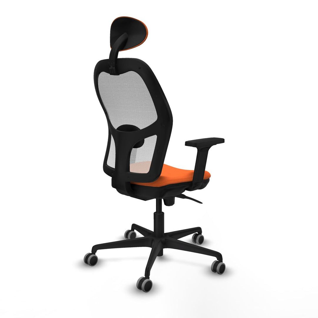 Office Chair with Headrest Piqueras y Crespo 2D036G1 Orange