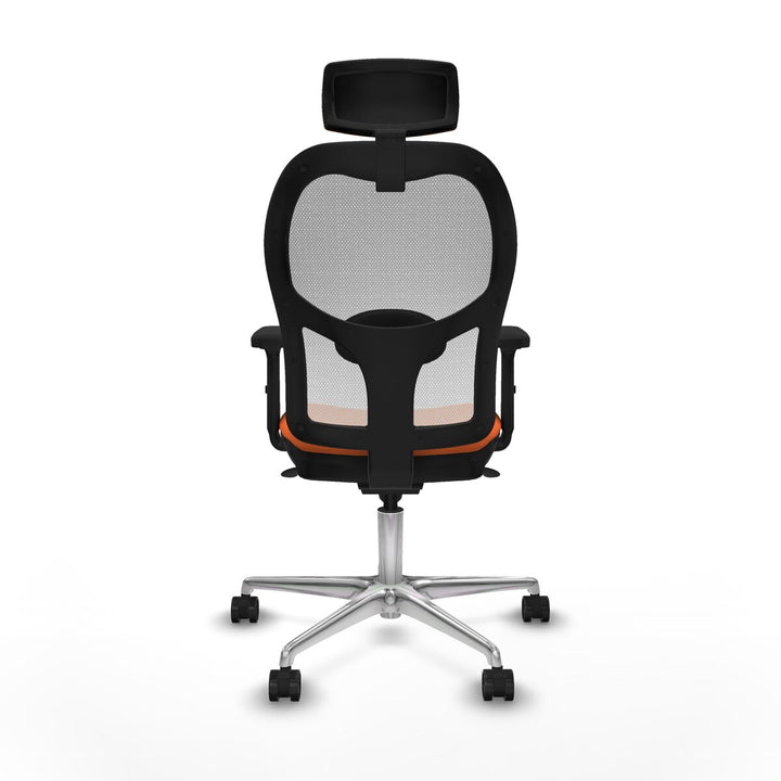 Office Chair with Headrest Piqueras y Crespo 2D086N2 Orange