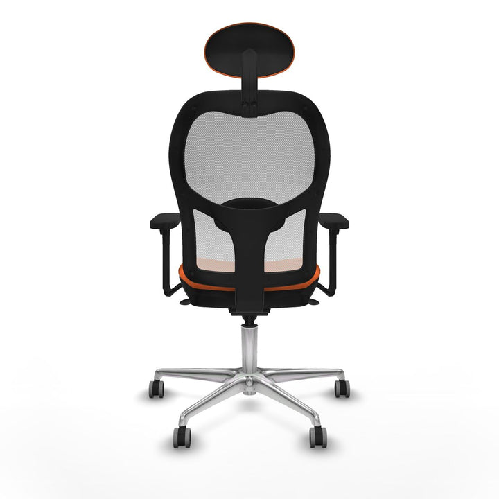 Office Chair with Headrest Piqueras y Crespo 3D086G1 Orange