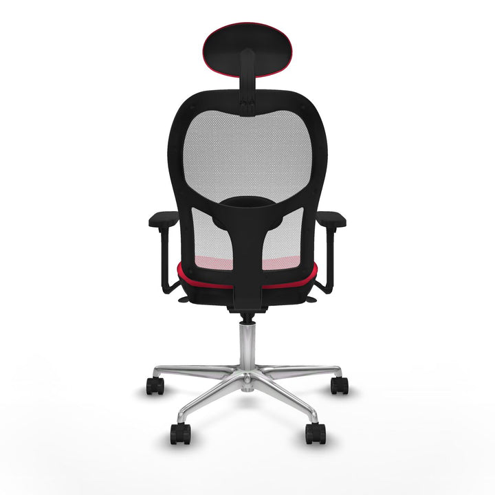 Office Chair with Headrest Piqueras y Crespo 3D086N1 Red
