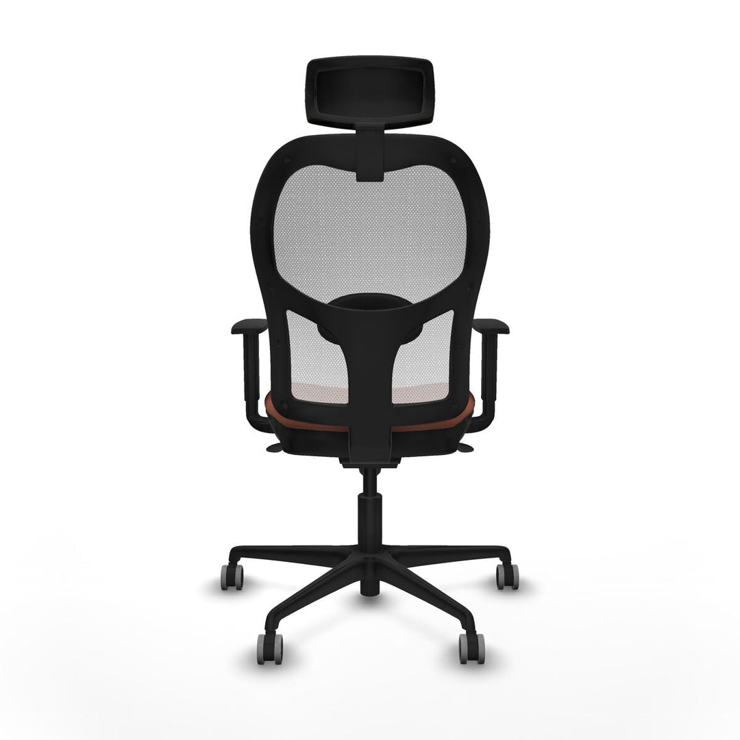 Office Chair with Headrest Piqueras y Crespo 1D036G2 White Brown