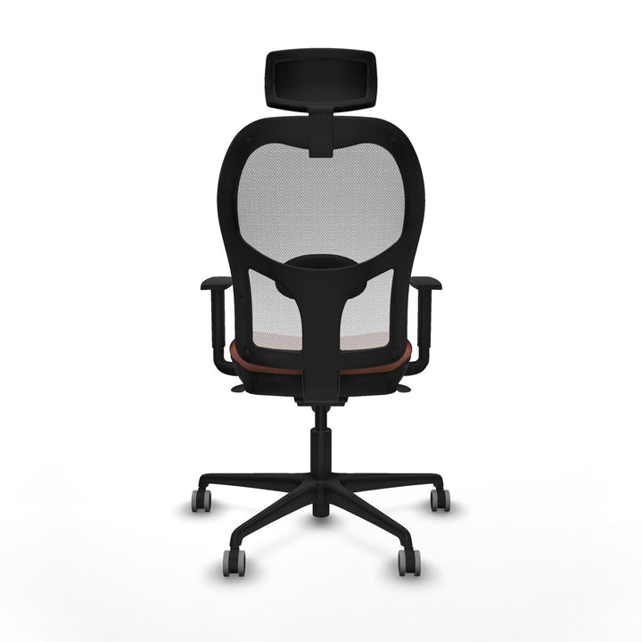 Office Chair with Headrest Piqueras y Crespo 1D036G2 White Brown