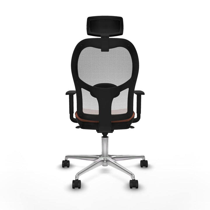 Office Chair with Headrest Piqueras y Crespo 1D086N2 White Brown