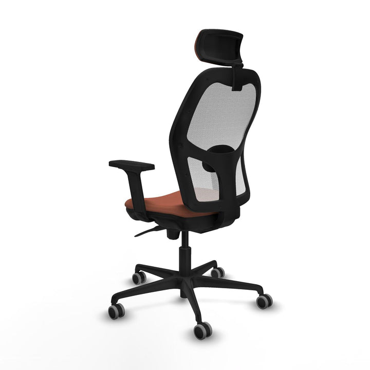 Office Chair with Headrest Piqueras y Crespo 2D036G2 White Brown