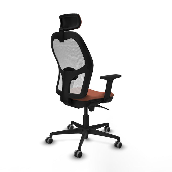 Office Chair with Headrest Piqueras y Crespo 2D036G2 White Brown