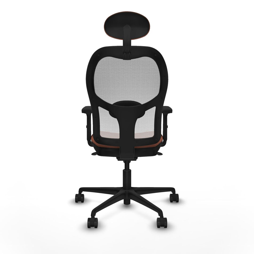 Office Chair with Headrest Piqueras y Crespo 2D036N1 White Brown