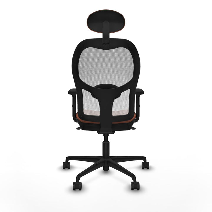 Office Chair with Headrest Piqueras y Crespo 2D036N1 White Brown