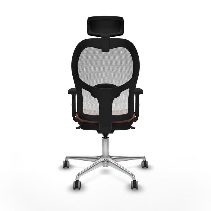 Office Chair with Headrest Piqueras y Crespo 2D086G2 White Brown