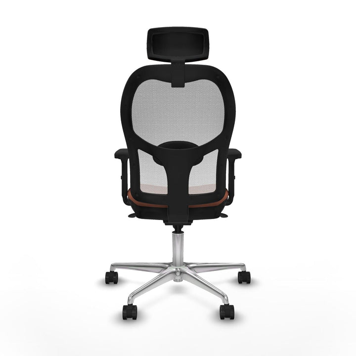 Office Chair with Headrest Piqueras y Crespo 2D086N2 White Brown