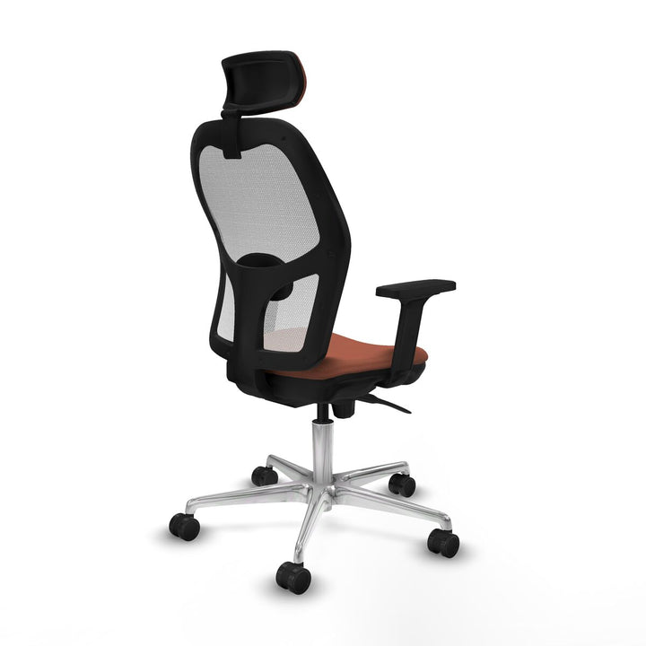 Office Chair with Headrest Piqueras y Crespo 2D086N2 White Brown