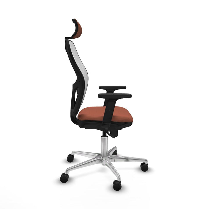 Office Chair with Headrest Piqueras y Crespo 2D086N2 White Brown