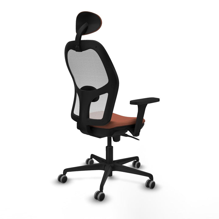 Office Chair with Headrest Piqueras y Crespo 3D036G1 White Brown