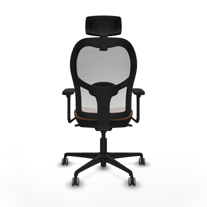 Office Chair with Headrest Piqueras y Crespo 3D036G2 White Brown