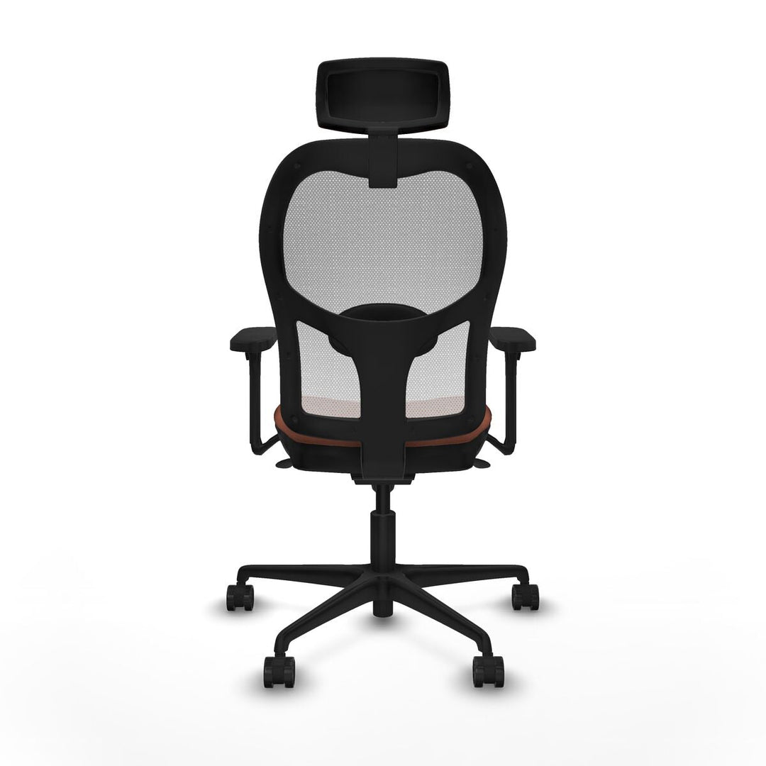 Office Chair with Headrest Piqueras y Crespo 3D036N2 White Brown
