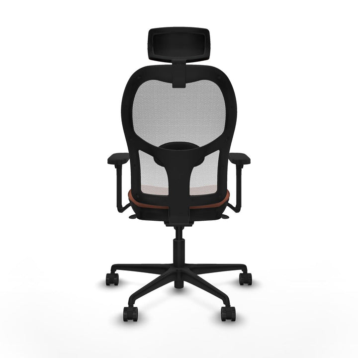 Office Chair with Headrest Piqueras y Crespo 3D036N2 White Brown