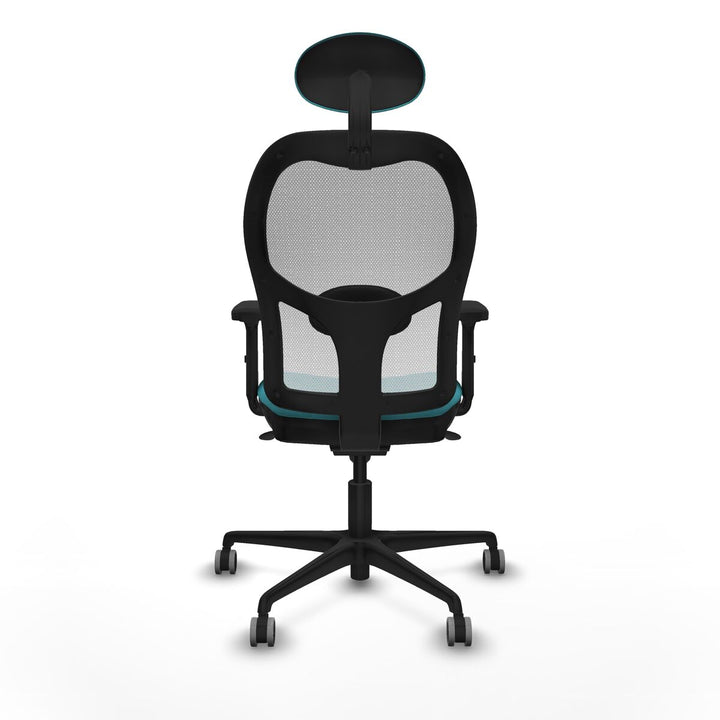 Office Chair with Headrest Piqueras y Crespo 2D036G1 Turquoise