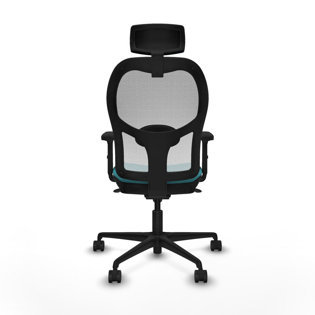 Office Chair with Headrest Piqueras y Crespo 2D036N2 Turquoise