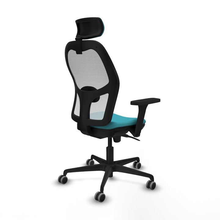 Office Chair with Headrest Piqueras y Crespo 3D036G2 Turquoise