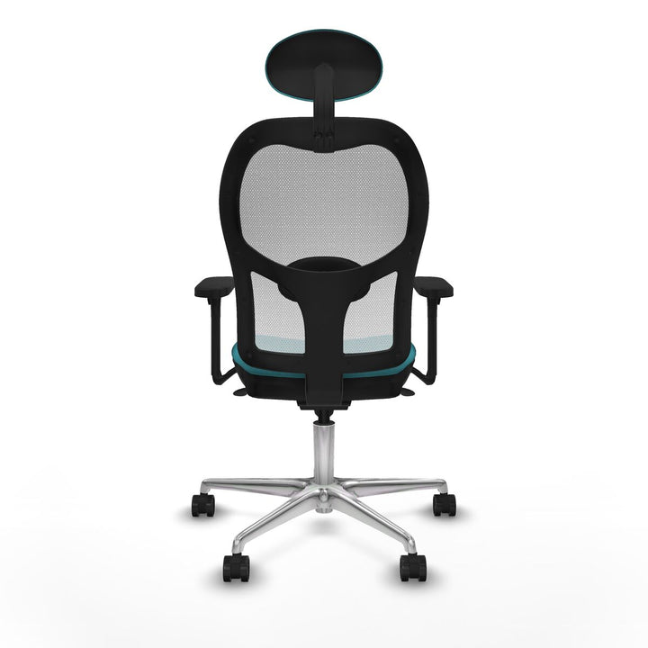Office Chair with Headrest Piqueras y Crespo 3D086N1 Turquoise