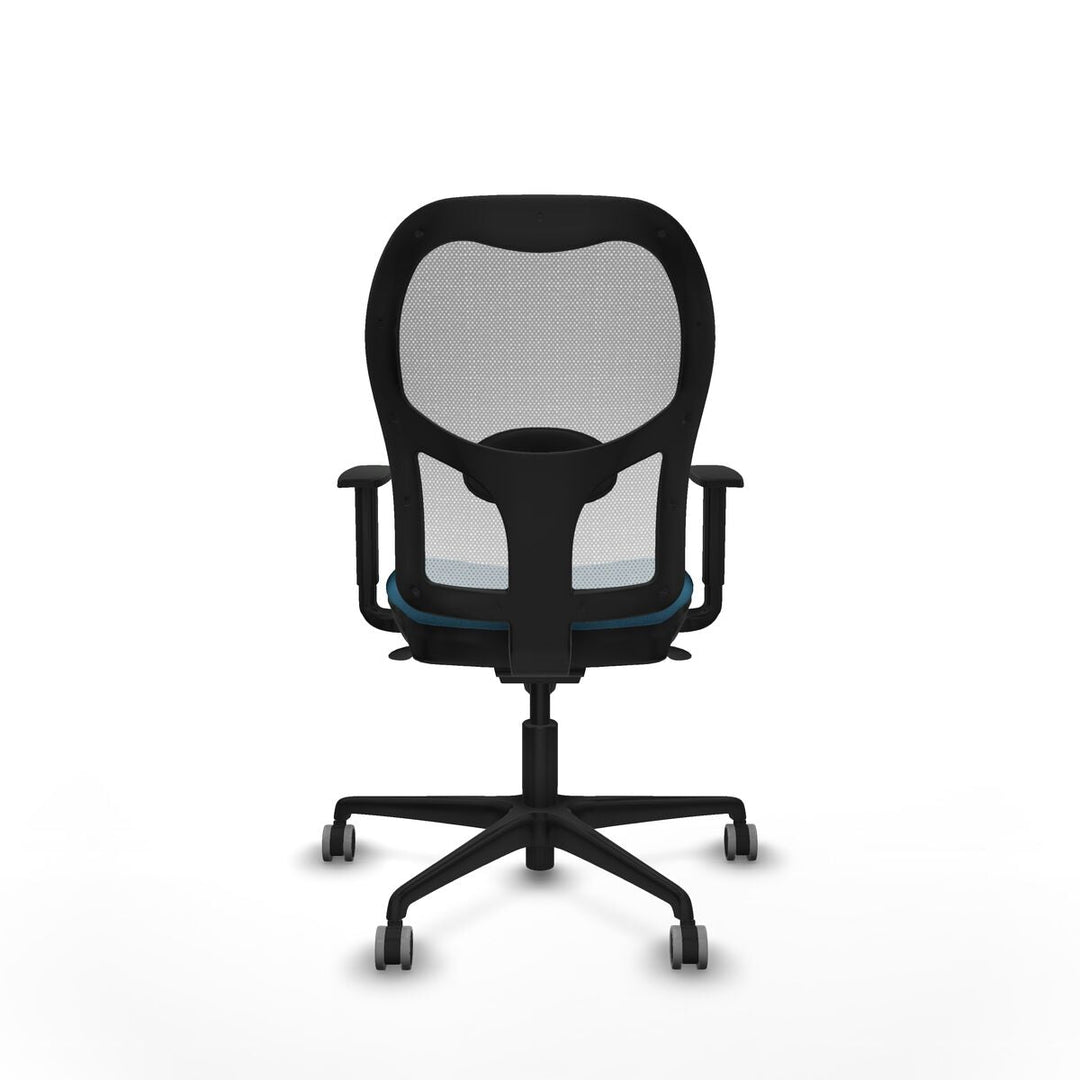 Office Chair Piqueras y Crespo 1D036G0 White Petroleum green