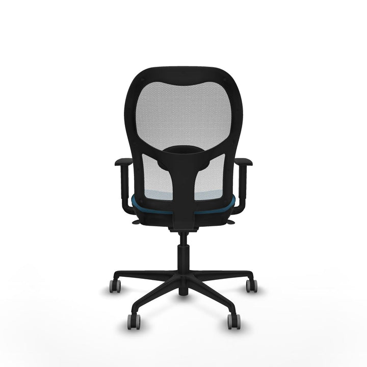 Office Chair Piqueras y Crespo 1D036G0 White Petroleum green
