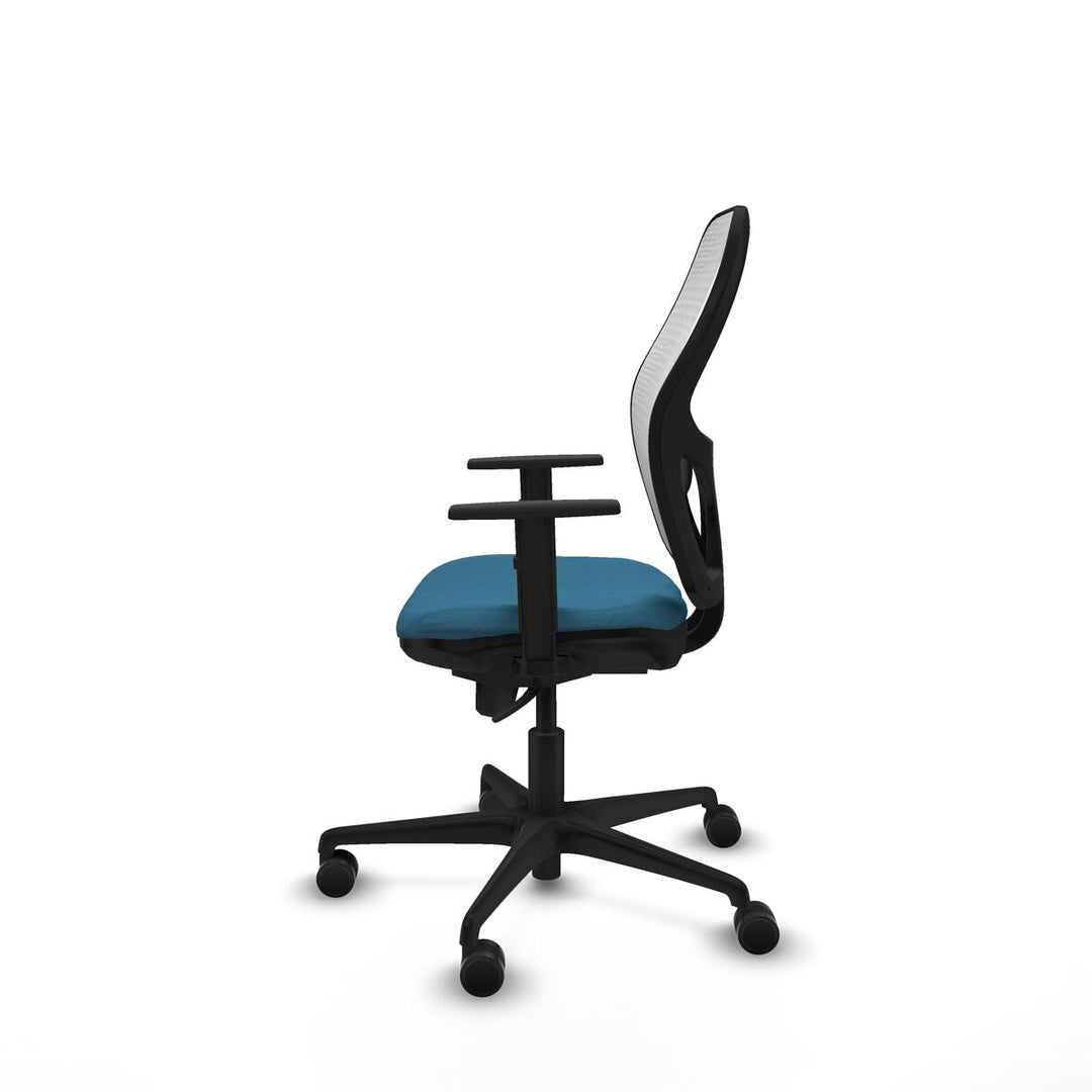 Office Chair Piqueras y Crespo 1D036N0 White Petroleum green