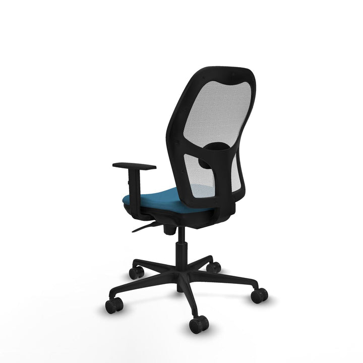 Office Chair Piqueras y Crespo 1D036N0 White Petroleum green