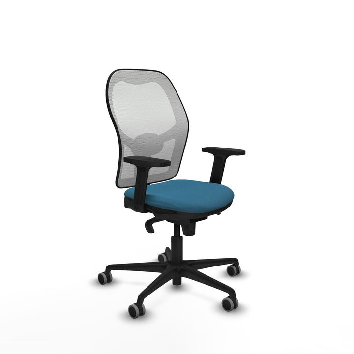 Office Chair Piqueras y Crespo 2D036G0 White Petroleum green