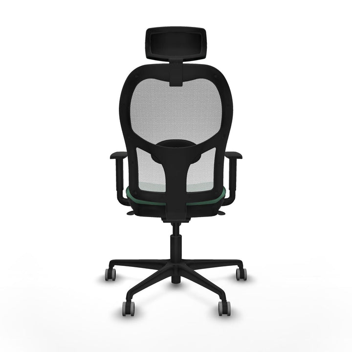 Office Chair with Headrest Piqueras y Crespo 1D036G2 Emerald Green